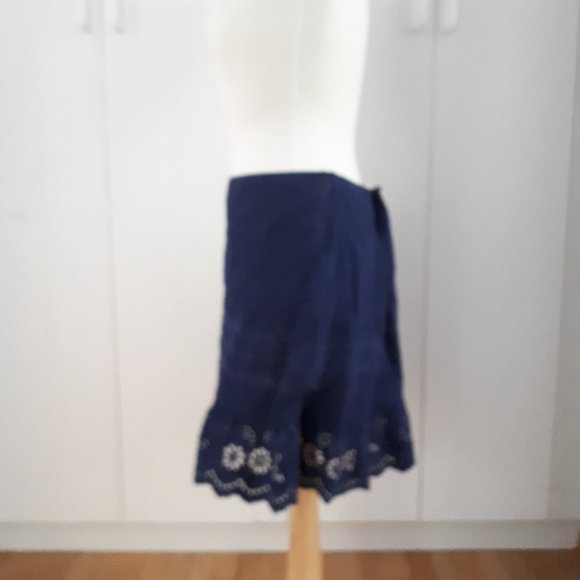 Broderie Anglaise A line Ralph Lauren Skirt sz 16 - Picture 2 of 4